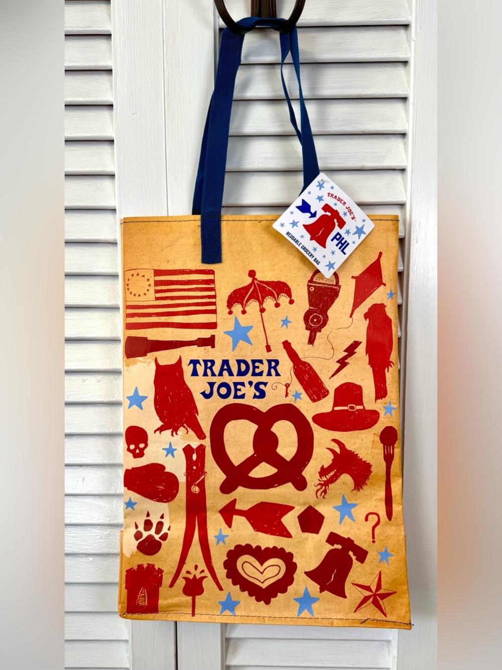 NWT Trader Joe’s Reusable Bag Bundle - Philadelphia & Comfort Food PB&J